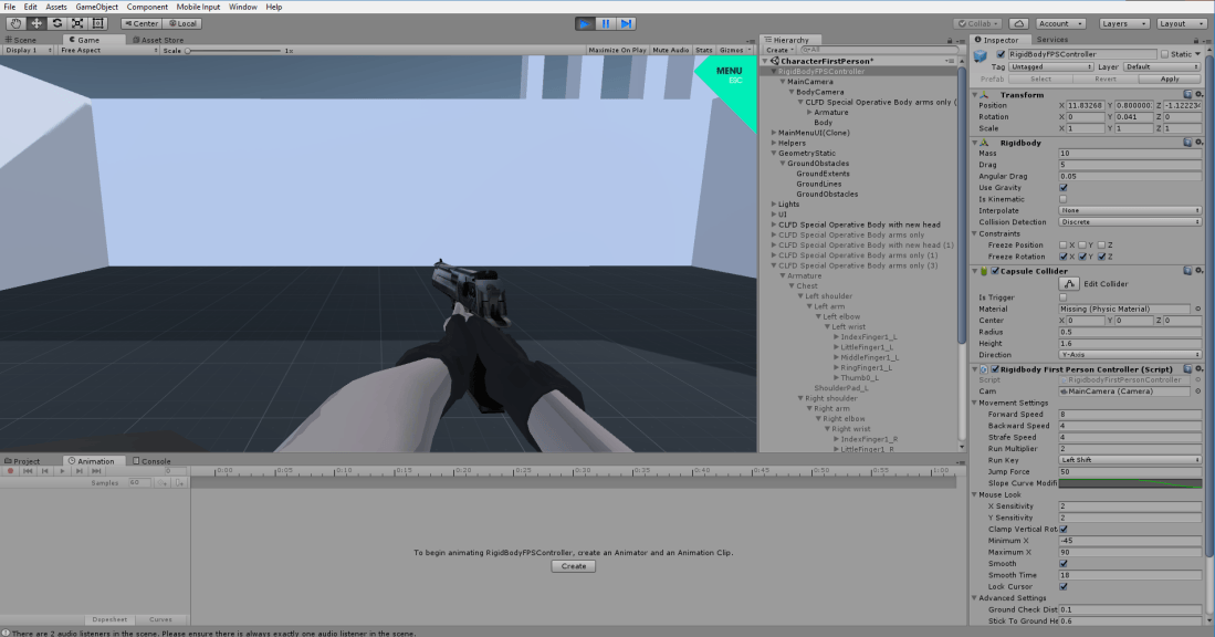 First Person Shooter